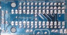 PS/2 Encoder PCB Top View